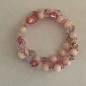 Breast cancer awareness bracelet